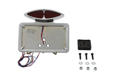 Chrome Katz Eyez LED Tail Lamp Kit Fender Mount Type