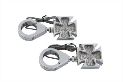 Maltese Amber LED Turn Signal Set