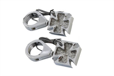 Maltese Amber LED Turn Signal Set