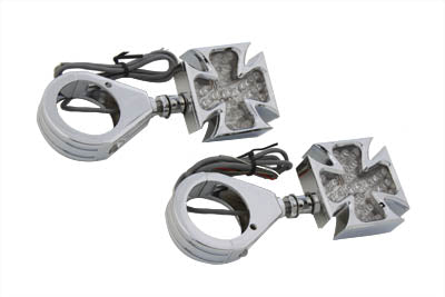 Maltese Amber LED Turn Signal Set