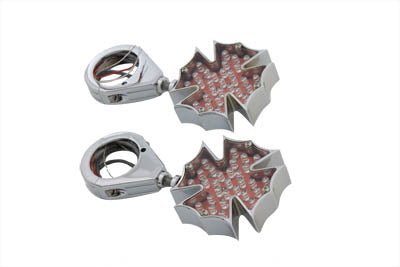 Fireman Cross Turn Signal Set with 41mm Clamp Kit