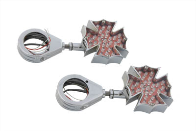 Fireman Cross Turn Signal Set with 41mm Clamp Kit