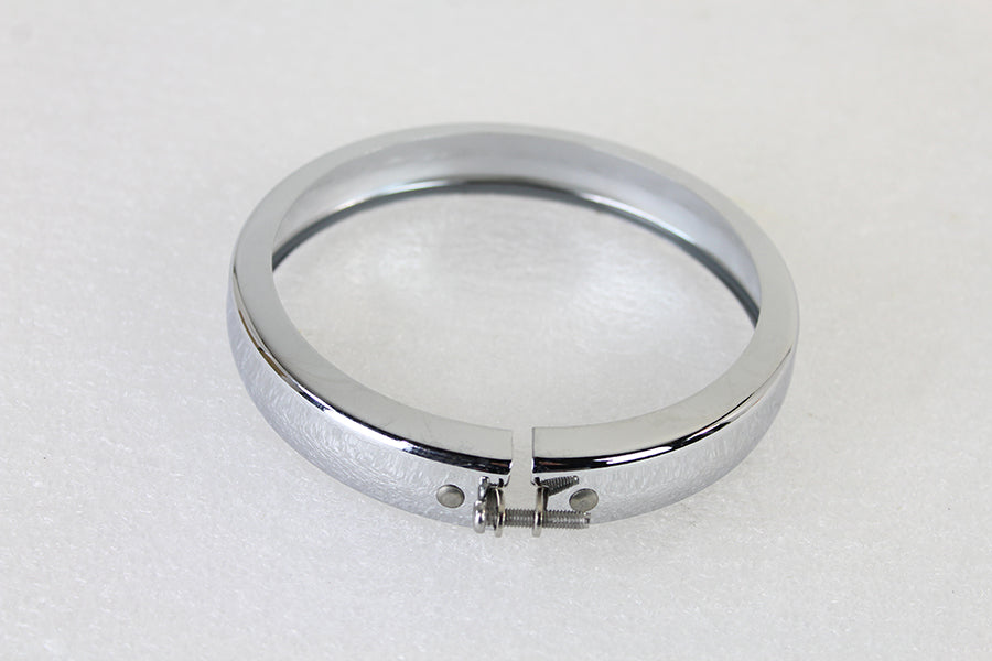 4-1/2 Chrome Spotlamp Trim Rim