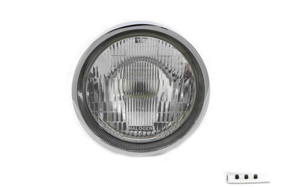 5-3/4 Spring Fork Style Billet Headlamp