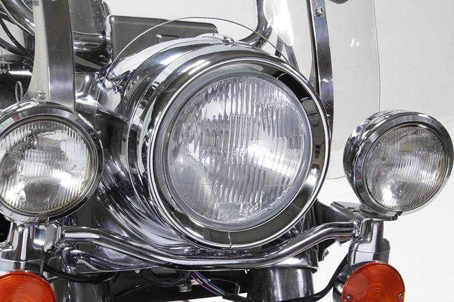 7 Headlamp Chrome Frenched Trim Ring