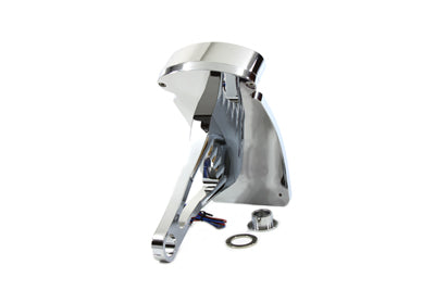 Chrome Tail Lamp Assembly With Oval Lamp