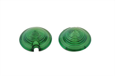 Bullet Style Marker Lamp Green Lens Set