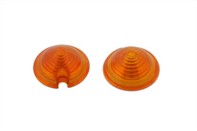 Bullet Style Marker Lamp Amber Lens Set