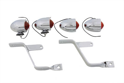 Captain America Style Marker Lamp Kit With Red Lens