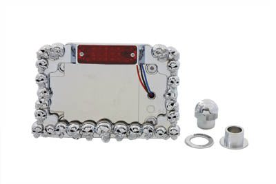 Chrome Skull Type Tail Lamp Assembly