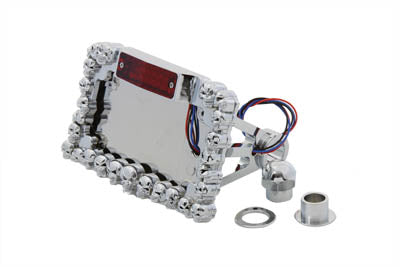 Chrome Skull Type Tail Lamp Assembly