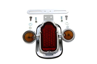 Tail Lamp Assembly Tombstone Style with Bullet Lamp