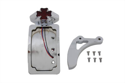 Chrome Maltese Tail Lamp Assembly