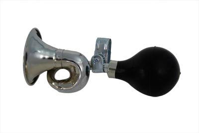 Classic Bugle Style Chrome Squeeze Horn