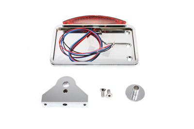 Chrome LED Slice Style Tail Lamp Assembly