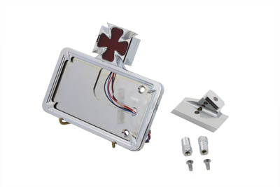 Chrome Horizontal LED Tail Lamp Kit Maltese Style