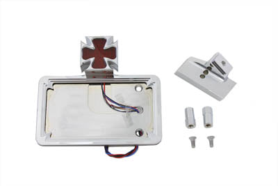 Chrome Horizontal LED Tail Lamp Kit Maltese Style