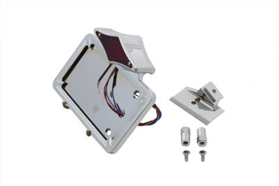 Chrome Horizontal LED Tail Lamp Kit Diamond Style