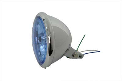 5-3/4 Round Headlamp Bates Style