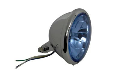 5-3/4 Round Headlamp Bates Style