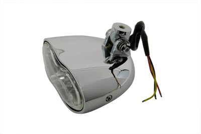 5-3/4 Headlamp Assembly Bi-Focal Style with Clear Lens