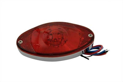 Thin Cateye Tail Lamp with Red Lens