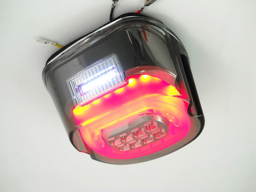 Lay Down LED Tail Lamp Smoke
