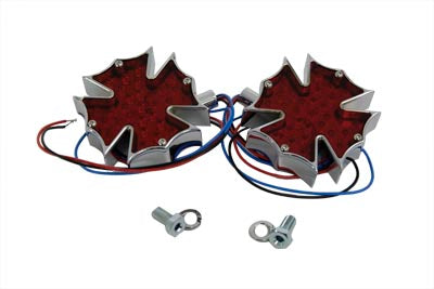 Firefighter Marker Lamp Set with Red Lens