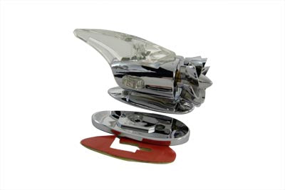 Chrome Fan Marker Lamp Green