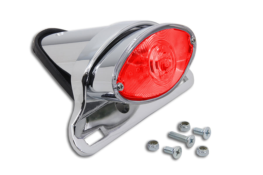 Chrome LED Fender Mount Tail Lamp Assembly