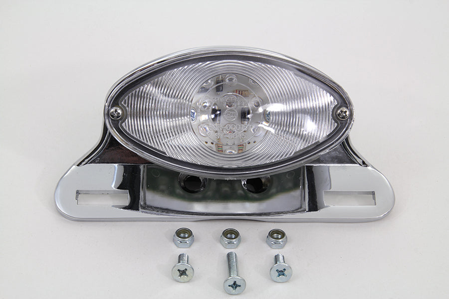 Chrome LED Fender Mount Tail Lamp Assembly