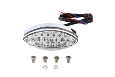 Chrome Oval Tail Lamp