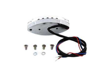 Chrome Oval Tail Lamp