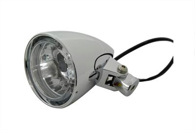 3-1/2 Round Headlamp Billet