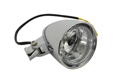 3-1/2 Round Headlamp Billet