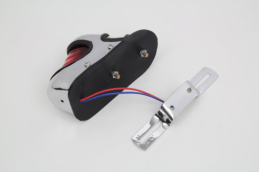 Replica Chrome Beehive Tail Lamp with Plastic Lens