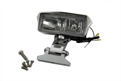 7 Rectangular Headlamp Assembly Glow Style with Visor