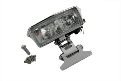 7 Rectangular Headlamp Assembly Glow Style with Visor