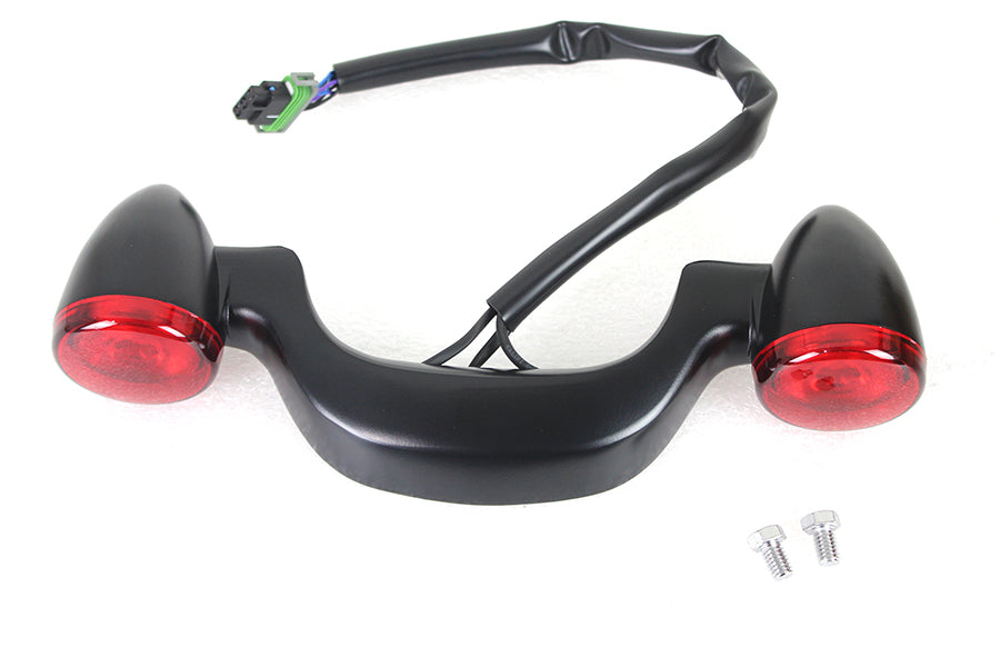 Black FLTRX Rear Turn Signal Bar Kit