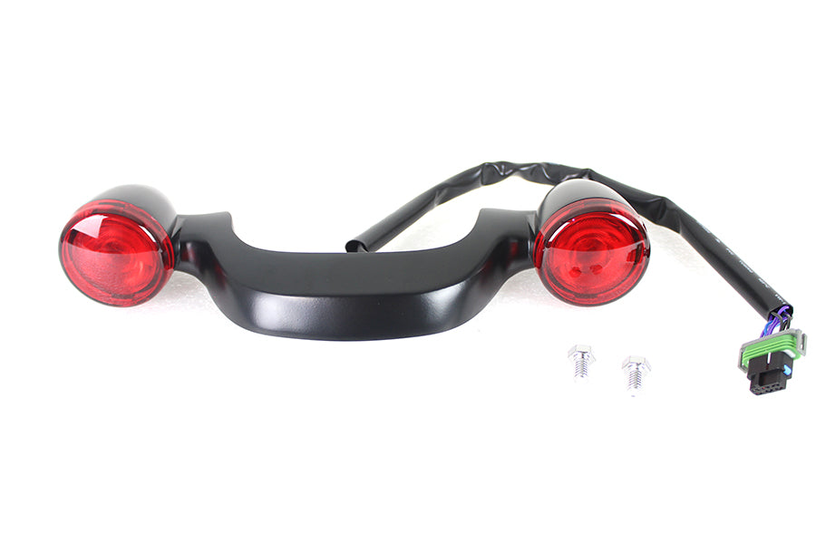 Black FLTRX Rear Turn Signal Bar Kit