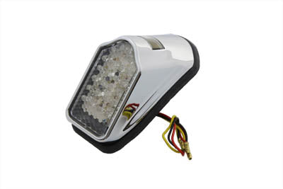 Chrome Mini Tombstone Tail Lamp without Bracket