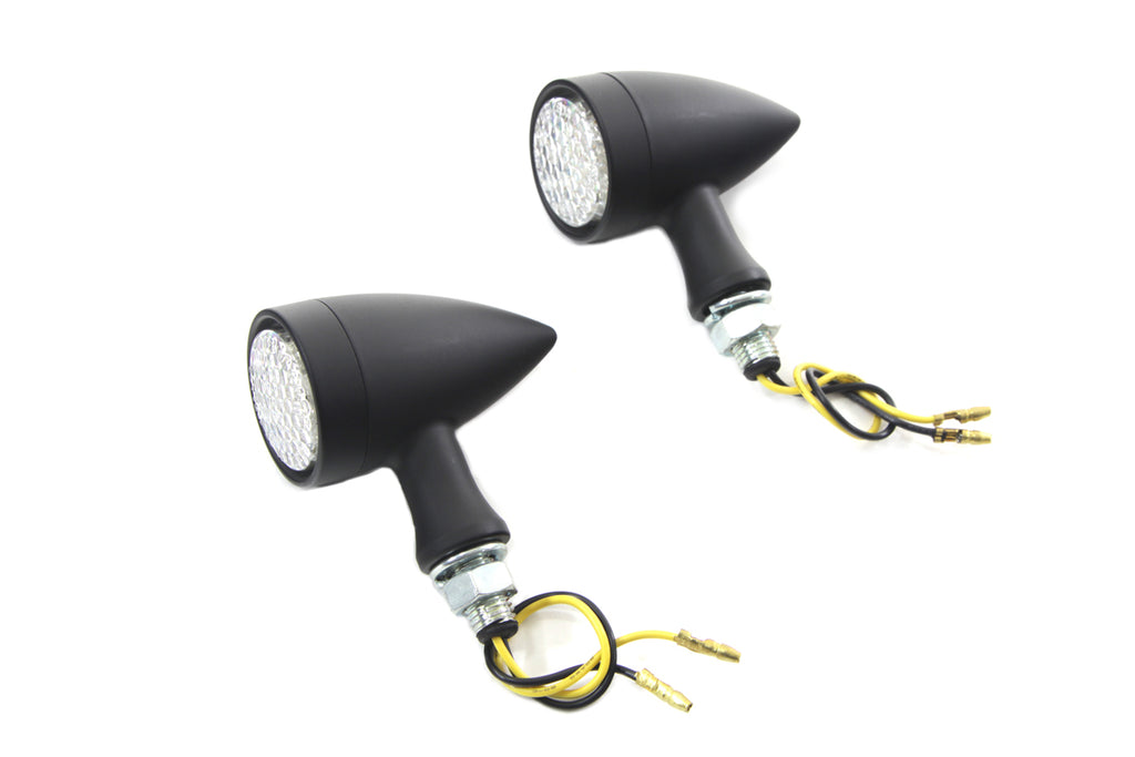 LED Bullet Marker Lamp Set Black