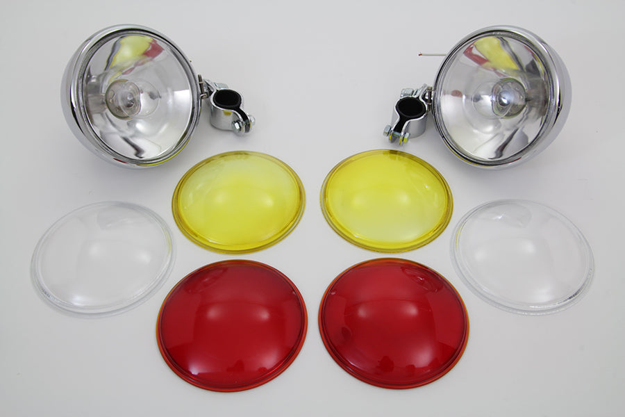 Chrome Spotlamp Set