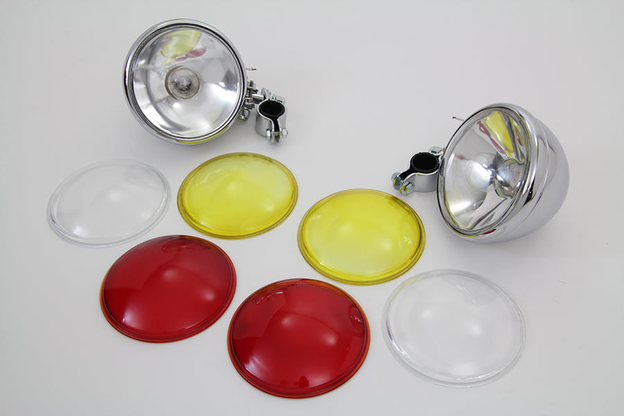 Chrome Spotlamp Set