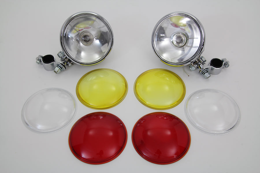 Chrome Spotlamp Set