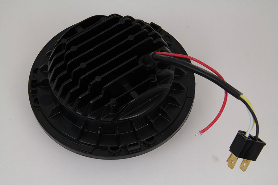 7 LED Headlamp Unit Black