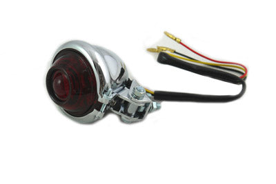 Chrome LED Bullet Style Tail Lamp Assembly