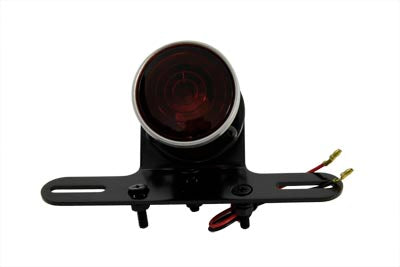 Black 2 Round Tail Lamp
