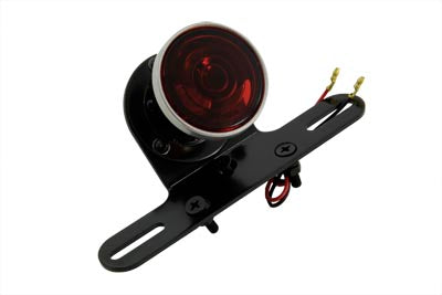 Black 2 Round Tail Lamp