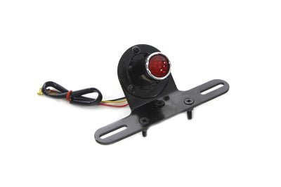 Black 1 Round Tail Lamp